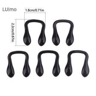 Luimo 5 Chiếc Silicon Hình Chữ U Miếng Lót Mũi Kính Mắt Kẹp Mũi Cầu Chống Trượt Giá Đỡ Kính Mắt Phụ Kiện SBS