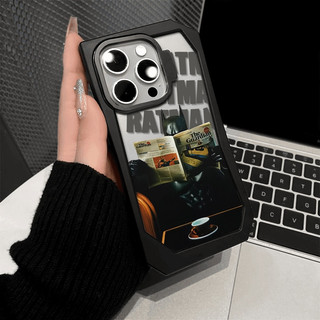 Hình dạng không đều Đọc báo Kinh doanh Batman Vỏ điện thoại cho iphone 16 15 14 13 12 11 Pro Max