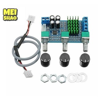 MeiShao XH-M567 TPA3116D2 Bảng khuếch đại kỹ thuật số kênh kép Điều chỉnh thấp cao