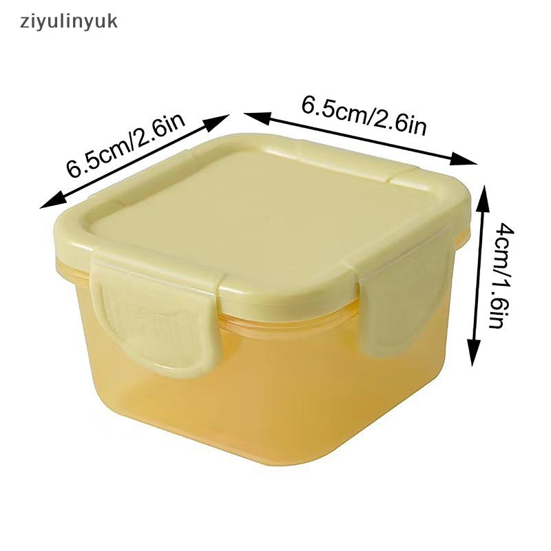 Ziyulinyuk Tủ Lạnh Sắc Nét Nhựa Bảo Quản Hộp Đựng Thực Phẩm Cho Bé Chống Rò Rỉ Nhà Bếp Cói Hộp Cho Lò Vi Sóng EN