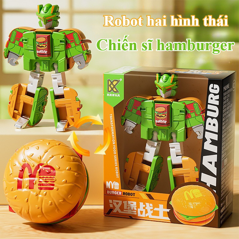 Trẻ Em Biến Hình Robot Kép Hình Thức 2in1, Đồ Chơi Giáo Dục Sáng Tạo Quà Tặng Sinh Nhật Cho Bé 3-8 Tuổi