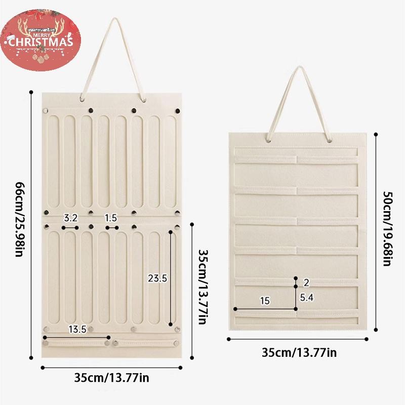 XUAN Tóc Nơ Tổ Chức Treo Tường Dung Tích Lớn Kẹp Tóc Bảo Quản Móc Treo Tiết Kiệm Không Gian Phụ Kiện Cho Bé Gái Phòng VN