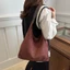 Túi tote nữ dung tích lớn đeo vai nách phong cách retro mẫu hot