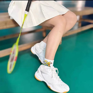 Anime Mới Cầu Lông Tất YONEX Chạy Tất Lưới Thoáng Khí Giữa Ống Tất Khăn Đáy Kết Hợp Tất Thể Thao