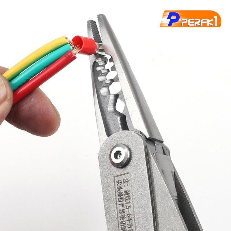 Dụng cụ tháo dây Phụ kiện tiện dụng Đa năng Dễ sử dụng Kìm tuốt dây thợ điện chuyên nghiệp để uốn