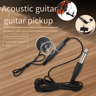 Đàn Guitar Acoustic Soundhole Pickup -1 Acoustic Guitar Pickup EQ Lỗ Âm Thanh Pickup Cho Dân Gian Đàn Guitar Cổ Điển Violin Dễ Dàng Lắp Đặt