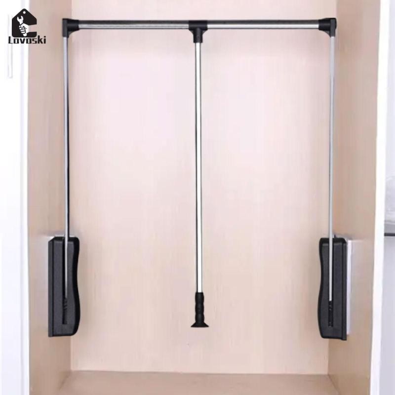Có Thể Điều Chỉnh Tủ Quần Áo Nâng Đường Sắt Tổ Chức Đệm Đôi Giảm Chấn Phụ Kiện Đa Năng Nhẹ Dễ Dàng Lắp Đặt Bên | BigBuy360 - bigbuy360.vn