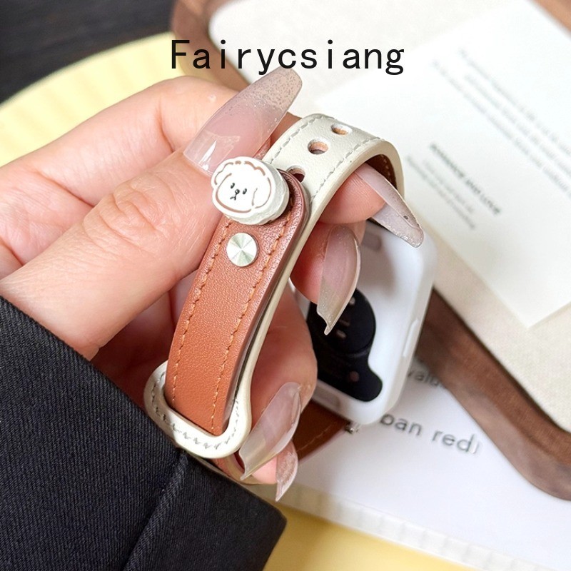 Dây Đeo Da Cho Huawei Band Fit 4 Pro 3 2 Vòng Tay Thay Thế Cho Huawei Band 11Pro 10 9 8 6 7 Dây Đồng Hồ Chó