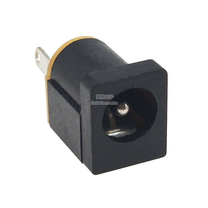 DC-012 Ổ cắm dọc DC012 Ổ cắm DC 5.5-2.1MM 180 độ Pin DC012