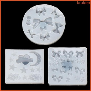 Kra Móc Khóa Thủ Công Mặt Trăng, Epoxy và Nhựa