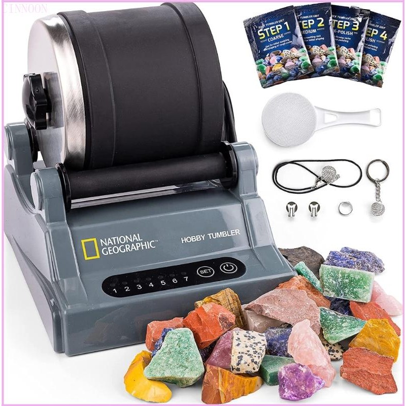Cinna Rock Tumbler Điện với đá quý đánh bóng - DIY thú vị cho mọi lứa tuổi