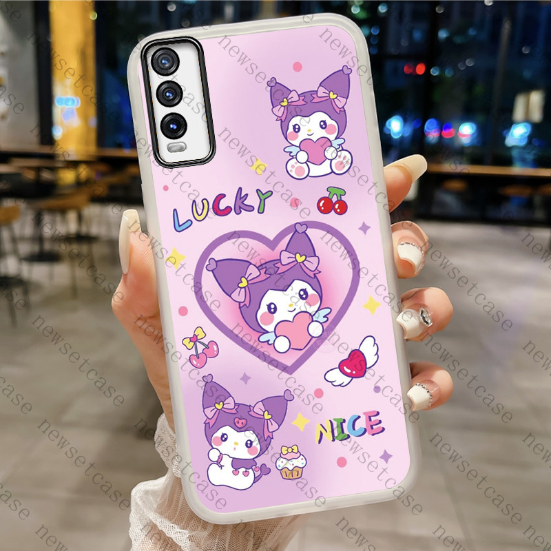 Ốp lưng vivo y20 vivo y12s y20s Vỏ điện thoại có màng bảo vệ ống kính