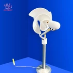 Máy phát điện xoắn ốc tuabin gió nhỏ 10W cho trang trại gia đình Bộ dụng cụ mô hình giáo dục DIY Phát triển trục dọc nhỏ thông minh — ảnh 4