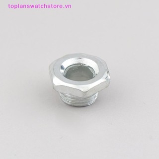 Toplanswatchstore M10 Ống ren có đai ốc cho đèn Vít rỗng Ống kim loại Làm trắng răng Sửa chữa hạt Đèn nền chiếu sáng Phụ kiện kết nối VN