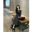 Váy đầm nữ dáng dài thiết kế trễ vai chiết eo dáng ôm body sexy gợi cảm hottrend thu đông MT33 SP225