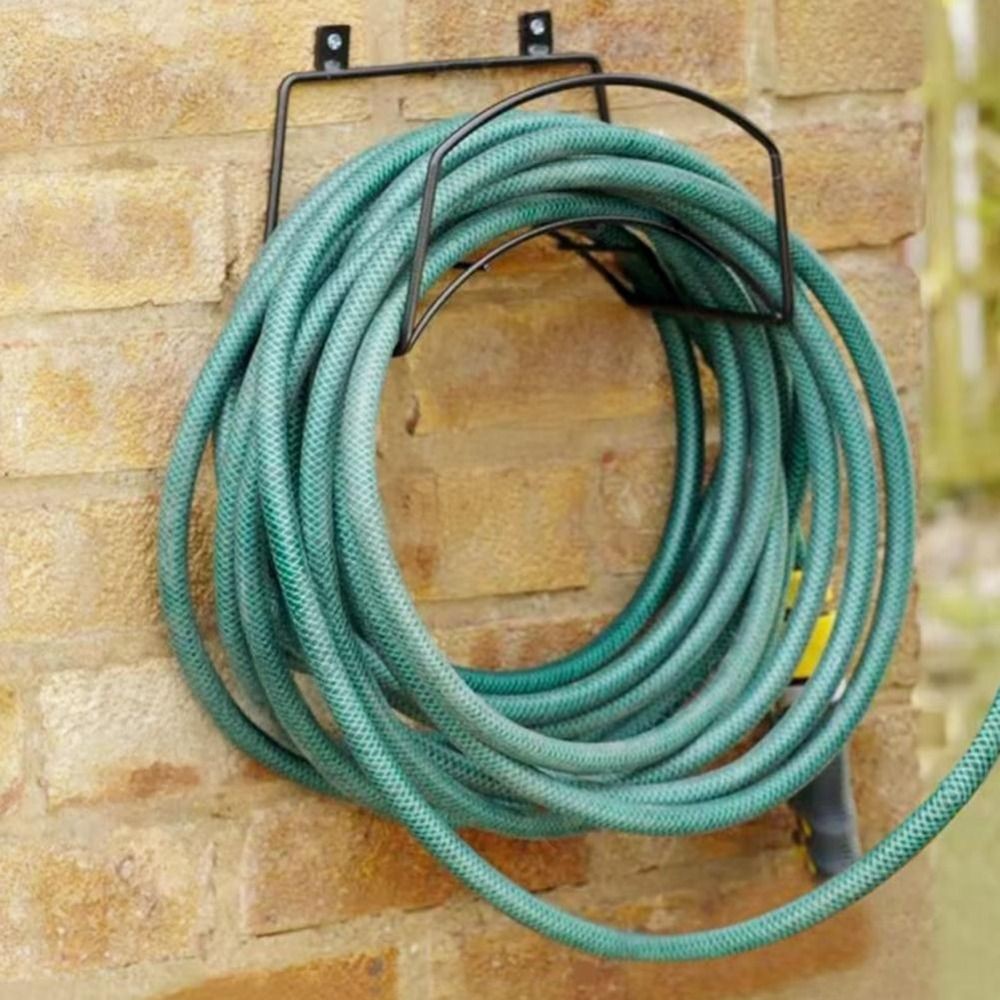 Móc treo vòi FANIELLAPOWELL, Móc ống treo tường đa năng, Giá đỡ ống tiết kiệm không gian bằng kim loại hạng nặng chống rỉ sét