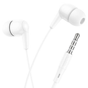 Tai nghe dây Hoco M97, micro đàm thoại, jack cắm 3.5mm, dây dài 1,2m, điều khiển một nút - hàng chính hãng. phukienmk10