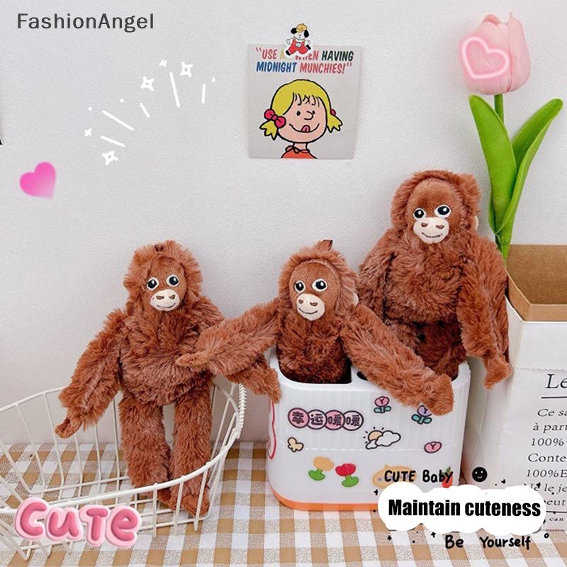 FashionAngel 1 Búp Bê Nhồi Bông Mềm Sang Trọng Đáng Yêu Gorilla đười ươi Khỉ Động Vật Dễ Thương Mặt Dây Chuyền Chìa Khóa Cô Gái Bé Trai Sinh Nhật Quà Tặng Giáng Sinh VN