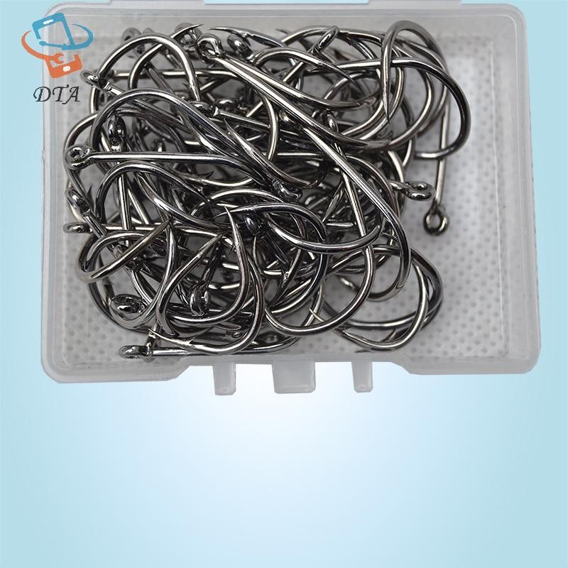 Hộp Móc Câu Cá Thép Carbon Cao Cấp Dành Cho Nước Ngọt - Chất Lượng Cao VN