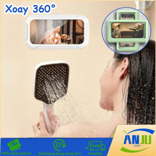Hộp đựng điện thoại chống nước 360°, Xoay đa chiều, cảm ứng nhạy, lắp đặt dễ dàng cho phòng tắm