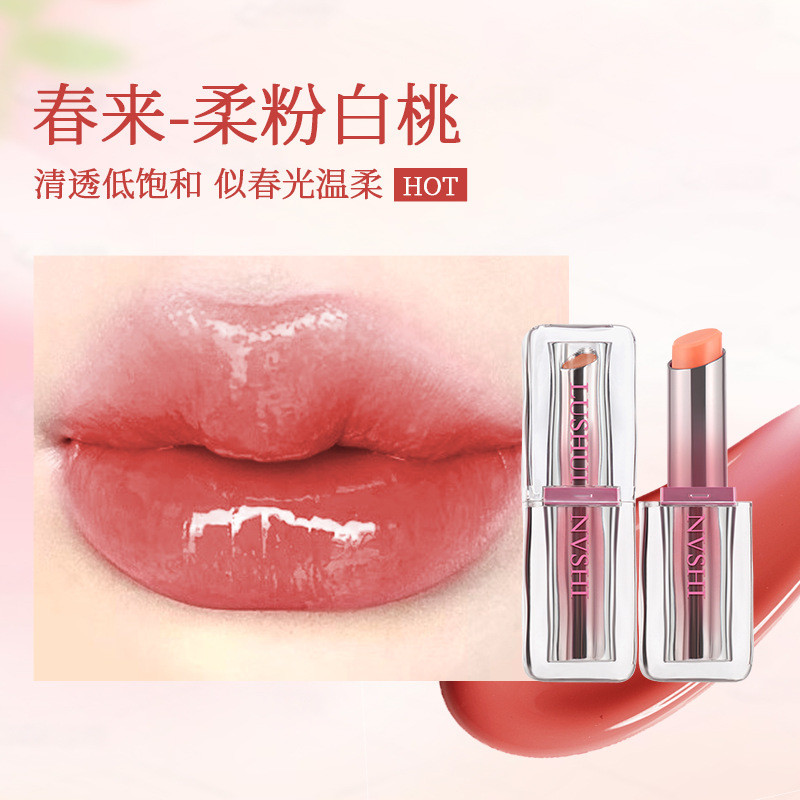 ✨Dew Macaron Series Thay Đổi Nhiệt Độ Son Môi Matte Velvet Không Phai Màu Làm Trắng Da Son Môi Dưỡng Ẩm 25.8.7