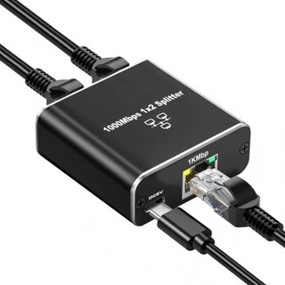 Ethernet Switch 4 Adapter Lan Mạng Gigabit RJ45 Cổng an toàn 1000Mbps Bộ 1Ra Chia mới 100% Internet Splitter