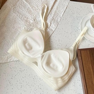 KOL - Áo Lót Nữ Áo Bra Nữ Su Đúc Mút Dày Siêu Thoáng Khí Nâng Độn Vòng 1 Không Gọng Gom Quả Bảng Lưng Nhỏ --  240856