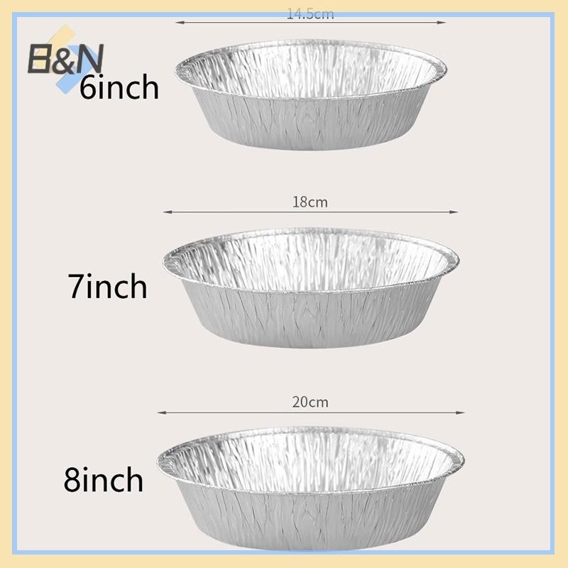 B & N Air Fryer Nhôm Lá Chảo Đồ Dùng Nhà Bếp Hộp Đựng Thực Phẩm Lò Nướng Vuông Khay BBQ Chống Dầu Chống Dính Dụng Cụ Nướng Bánh Nhà Bếp.