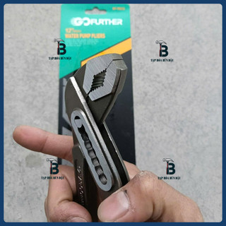 Kìm mỏ quạ đa năng 10"-12" GoFuther, thân thép Carbon siêu cứng, độ cứng răng 61 HRC