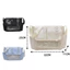 Túi AWNGD JK Ita, Túi đeo chéo trong suốt nhẹ Nhật Bản, Tấm trưng bày DIY chống thấm nước 2024 Y2K Túi đi học Harajuku cho bé gái tuổi teen