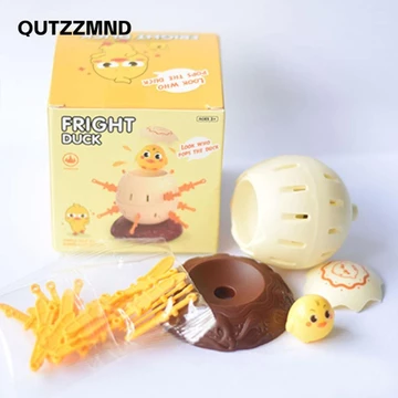 QUTZZMND Đồ chơi thùng cướp biển bật lên, Chim cánh cụt / Ếch / Vịt ngộ nghĩnh Đồ chơi ngẫu nhiên mới lạ, Đồ chơi trò chơi xổ số giả mạo ABS Unisex chất lượng cao dành cho trẻ em Người lớn