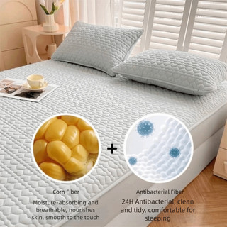 Vỏ gối MARBLEM, Tấm bảo vệ gối chống nấm mốc bằng vải Cotton, Vỏ gối chống thấm nước thoải mái cho gia đình