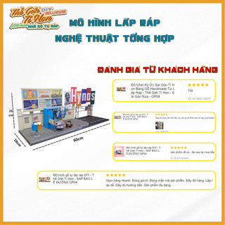 Mô hình gỗ tự lắp ráp DIY - Thế Giới Tí Hon - SẠP BÁO LỀ ĐƯỜNG GP04