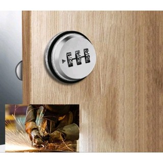 【COD】Ổ Khóa Số 3 Mã Mật Khẩu Chống Trộm Hợp Kim Kẽm Bền Bỉ, Bảo Vệ Tủ, Cửa, Đồ Cá Nhân An Toàn