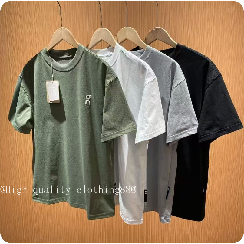 Áo thun ngắn tay chạy bộ thể thao nhanh khô - ON Ang