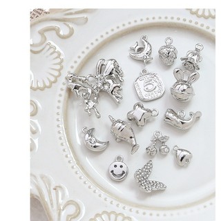 Hợp Kim Cá Heo Bướm Ngọt Ngào Phong Cách Thoáng Mát Mặt Dây Chuyền DIY Handmade Trang Sức Vòng Cổ Bông Tai Mặt Dây Chuyền Phụ Kiện Chất Liệu