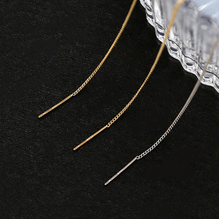 Đồng Clad màu vàng bảo quản pin bông tai có dây treo DIY handmade trang sức phụ kiện