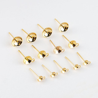Vàng 18k Đồng Bạc Kim Cơ Bản Với Treo Tai Kéo DIY Dính Hạt Bông Tai Cơ Bản Phù Hợp Với Vật Liệu Làm Bằng Tay Phụ Kiện