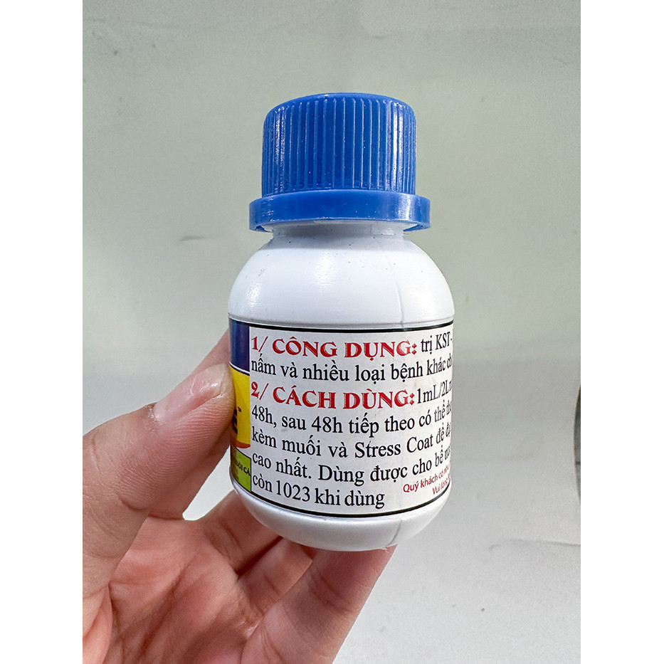 API Super Ick Cure Xử lý nấm, ký sinh trùng cho cá cảnh trong hồ cá biển, thủy sinh (Chai 50ml)