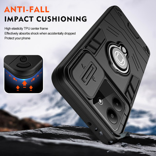 Dành Cho ZTE Blade A54 Ốp điện thoại Có Chân Đế Giáp Lưng TPU Mềm Edge Bảo Vệ Ống Kính Máy Ảnh Chống Sốc Mỏng Vỏ