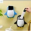 Kệ Treo Tường Đa Năng, Kệ Dán Tường Hình Chim Cánh Cụt Đựng Đồ Cá Nhân Mỹ Phẩm Bàn Chải Dễ Thương. Minh Nhung Shop
