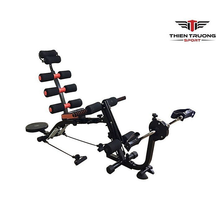 Máy tập cơ bụng New Six Pack Care 2025 đạp xe- xoay eo