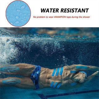 Kinesiology Tape Pro Thể thao thể thao (20 dải cắt sẵn) Băng dính đàn hồi chống thấm nước Hỗ trợ khớp hỗ trợ cơ bắp
