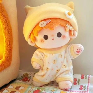 20cm Cotton Doll 20cm Quần Áo Bé Dễ Thương Series Bộ Đồ Ngủ Thuộc Tính Bình Thường Phù Hợp Với Béo Cơ Thể Quần Áo