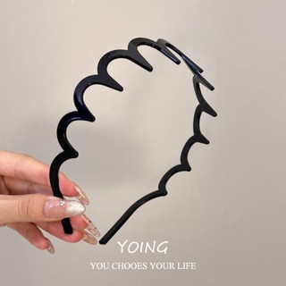 Yoing / đơn giản Thời trang phù hợp với mọi phong cách Niche Wave Headband Phụ kiện tóc nữ