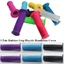 1 Cặp Tay Lái Xe Đạp, Hấp Thụ Sốc 10 Màu Gấp Tay Lái Xe Đạp, Tay Ga Chống Trơn Trượt Tay Lái Xe Đạp Leo Núi Phụ Kiện