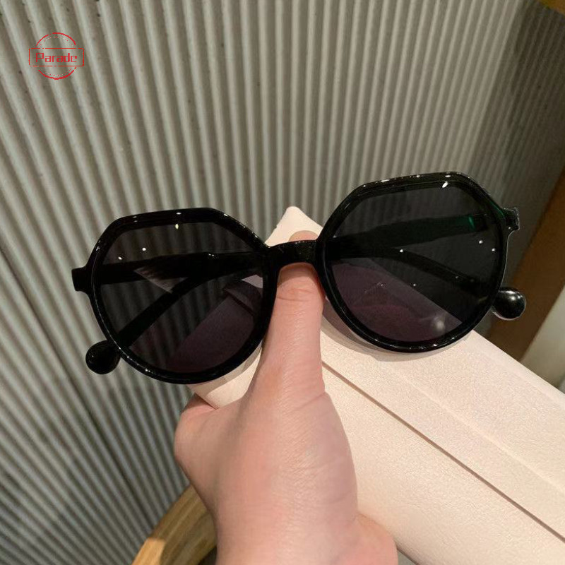 Diễu Hành Phong Cách Hàn Quốc Vintage Hình Học Khung Che Nắng Kính Dành Cho Nam Nữ Kính Mát Khung Thời Trang Kính Chống Tia UV VN