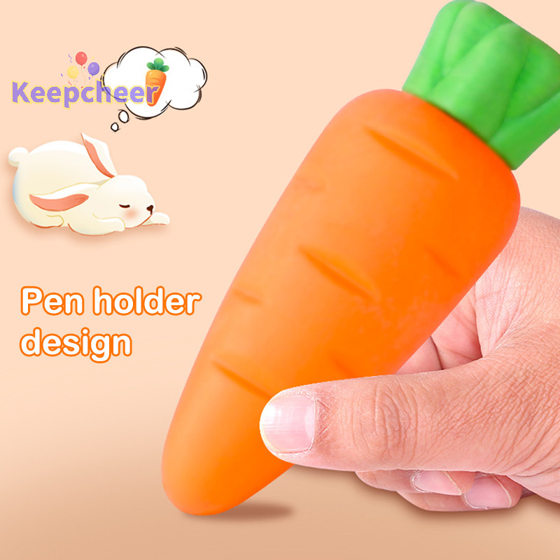 [Keepcheer] Quả Lớn Sáng Tạo Cà Rốt Tẩy Độc Đáo Và Dễ Thương Văn Phòng Phẩm Trường Học Đồ Dùng Văn Phòng Trẻ Em Học Sinh Bút Chì Tẩy Quà Tặng Giải Thưởng [Mới]