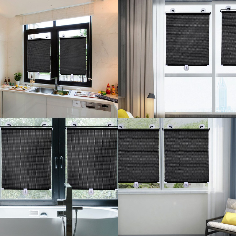 Rèm Chống Nắng Cửa Sổ, Rèm Cửa Chống Nắng, Kích Thước 68*125cm
