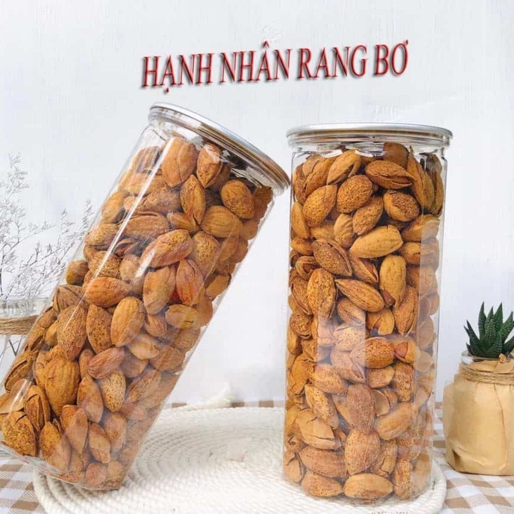 Hạnh Nhân Rang Bơ [Vỏ Mỏng] Bùi Béo Dễ Ăn - Xưởng Hạt Dinh Dưỡng Bảo Tâm